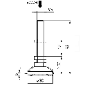����� ������������ D30 M8X65